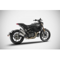 ZARD Titanium Slip-on Exhaust for The Indian FTR 1200 (Flat Track Racer) ZARD Titanium Slip-on Exhaust for The Indian FTR 1200 (Flat Track Racer)